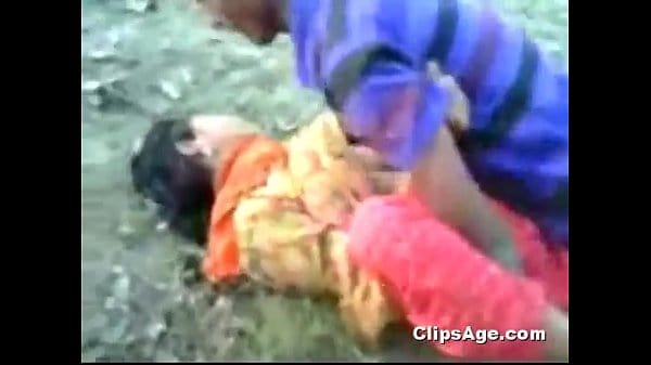 Desi outdoor sex clip of sexy young muslim bhabhi fucked hard by neighbour