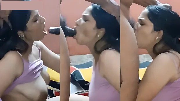 Fsiblog Desi Wife Deep Blowjob To Her Husband