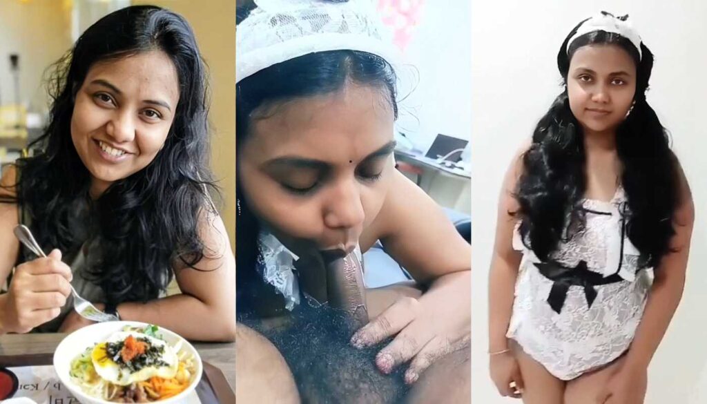 Horny Tamil Chubby Busty Bhabhi Giving Sensual Deepthroat Blowjob & Fucking in Maid Outfit Desi Amateur Porn