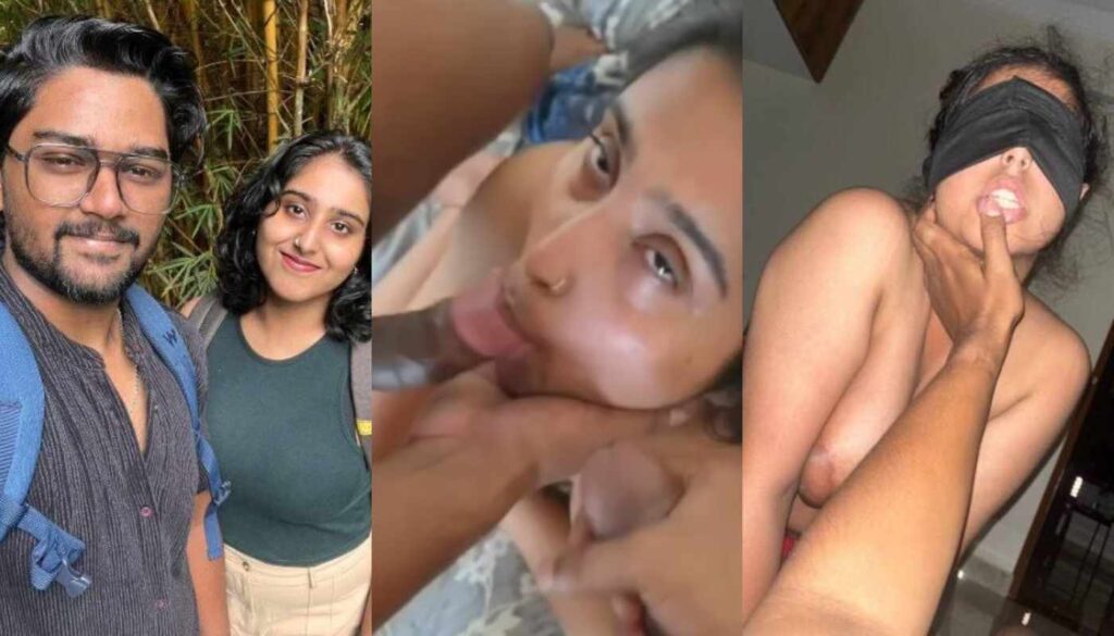 Fsiblog Bigboob Indian Horny Cuckold Mallu Gf Threesome Blowjob Hard Fucking And Riding On Bf