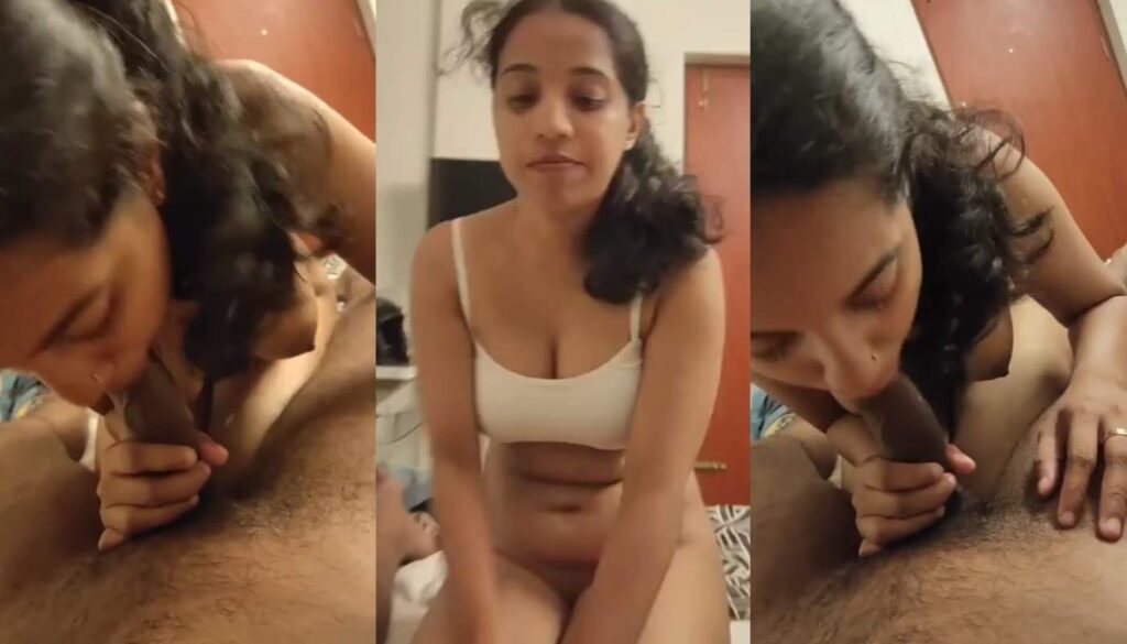 Free Desi MMS Beautiful Horny Mallu Gf Blowjob